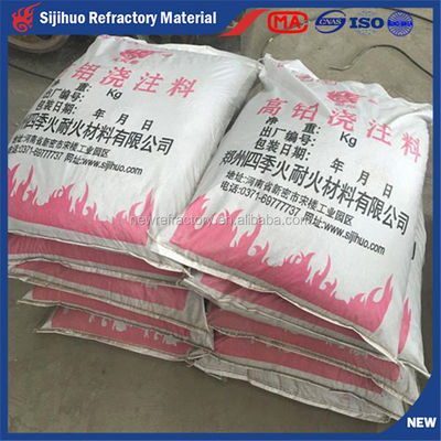 散布密度 2.4-3.15 g/cm3 高アルミナ 耐火性 鋳造用 鋳造用