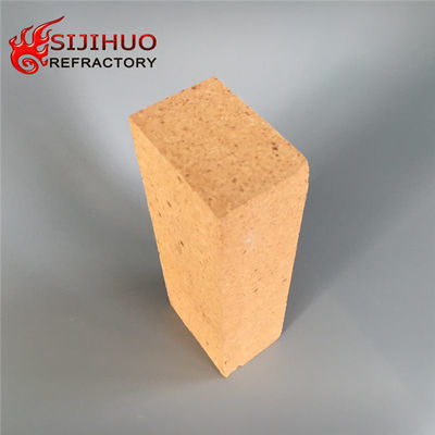 50%~65% SiO2 含有 薄いレンガの黄色炉用 低スリップ性 防火 レンガ