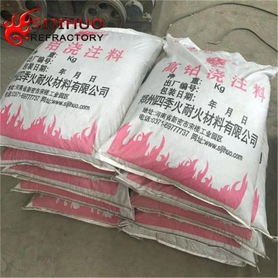 耐火性アルミ 鋳造物 1.2%から3.0%のCaO含量と10-45%のSiO2含量