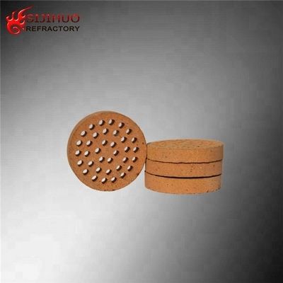 230x114x65mm チェッカー 耐火火ブロック 0.34% CaO 含有量 熱耐性