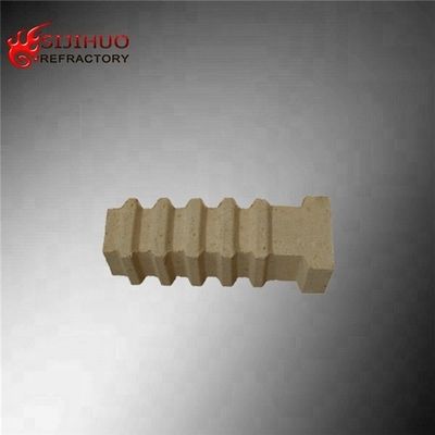 BULK DENSITY 2.0-2.5g/cm3 黄色の炉の固定 炉の建設のための耐火性レンガ