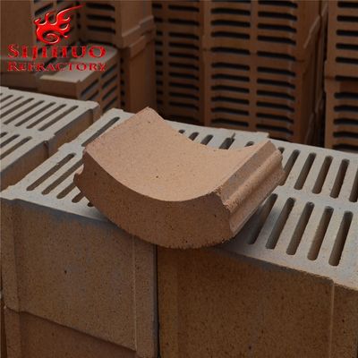 ISO9001 認定 炉のアーチを建設するための火の粘土型レンガ