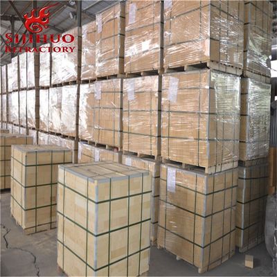50T/D 容量 SK30/SK34/SK35/SK36/SK37/SK38/SK40 産業用炉用火の粘土レンガ 黄色